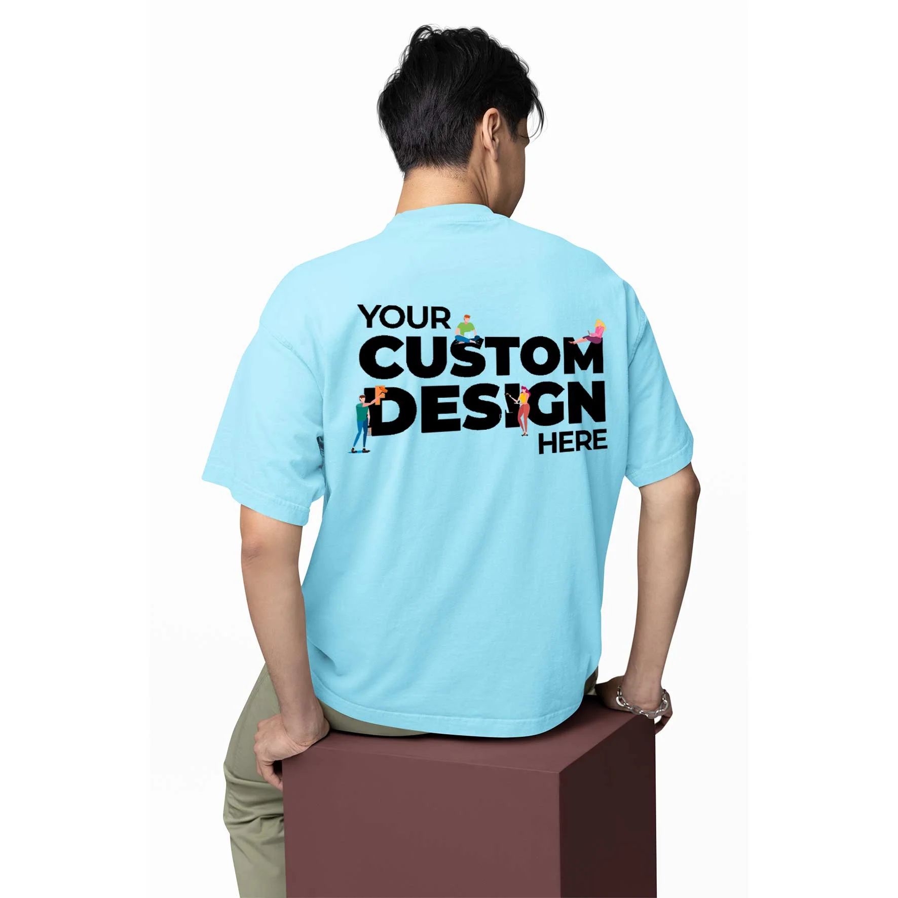 Baby-Blue-Oversized-T-shirt